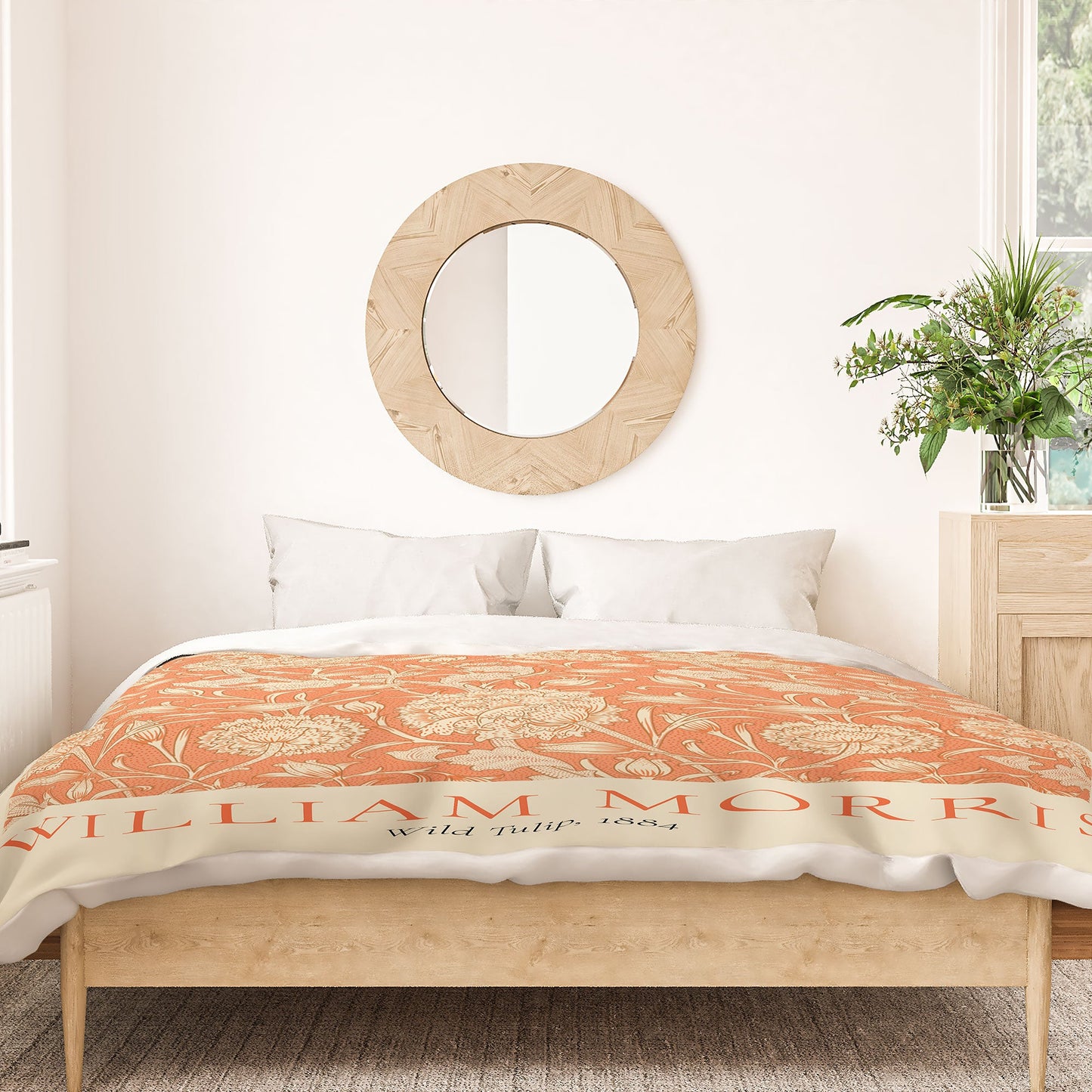 DENY Designs william morris tulip Duvet Cover