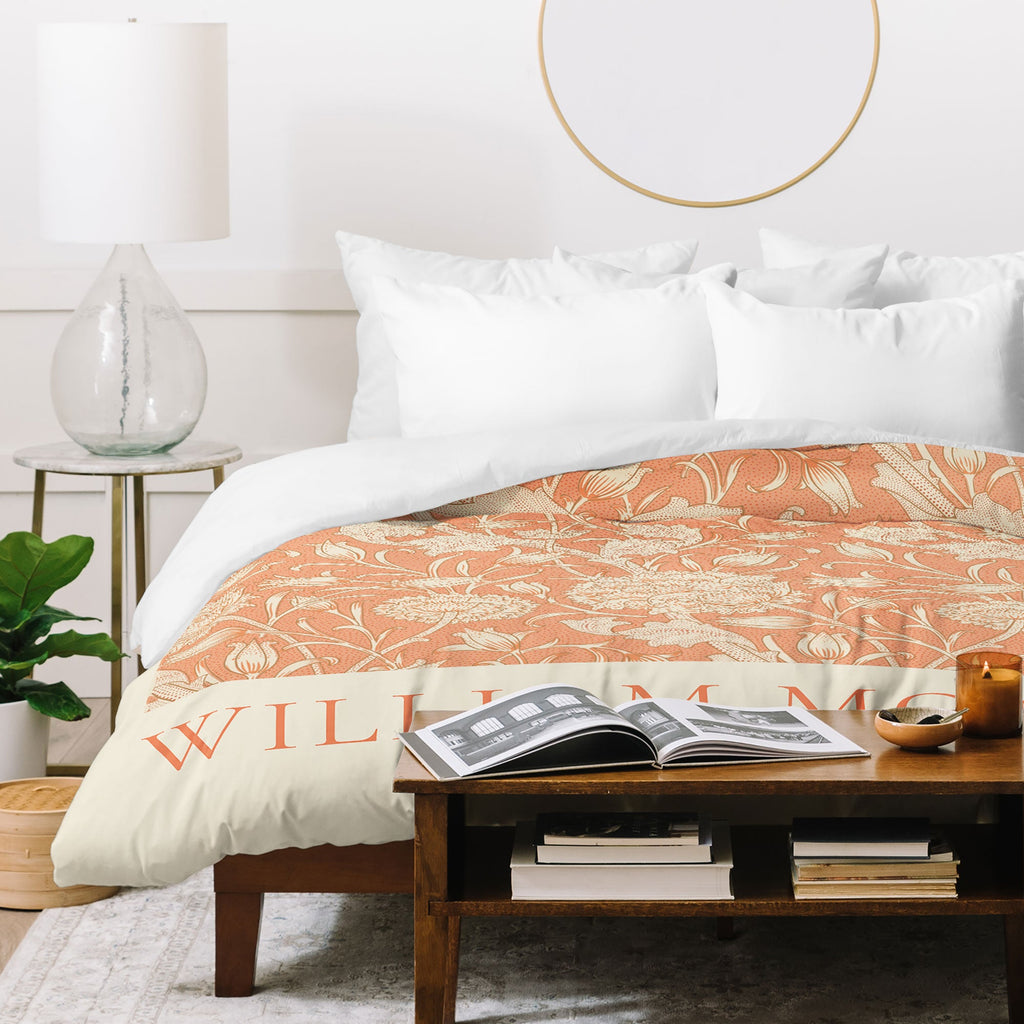 DENY Designs william morris tulip Duvet Cover