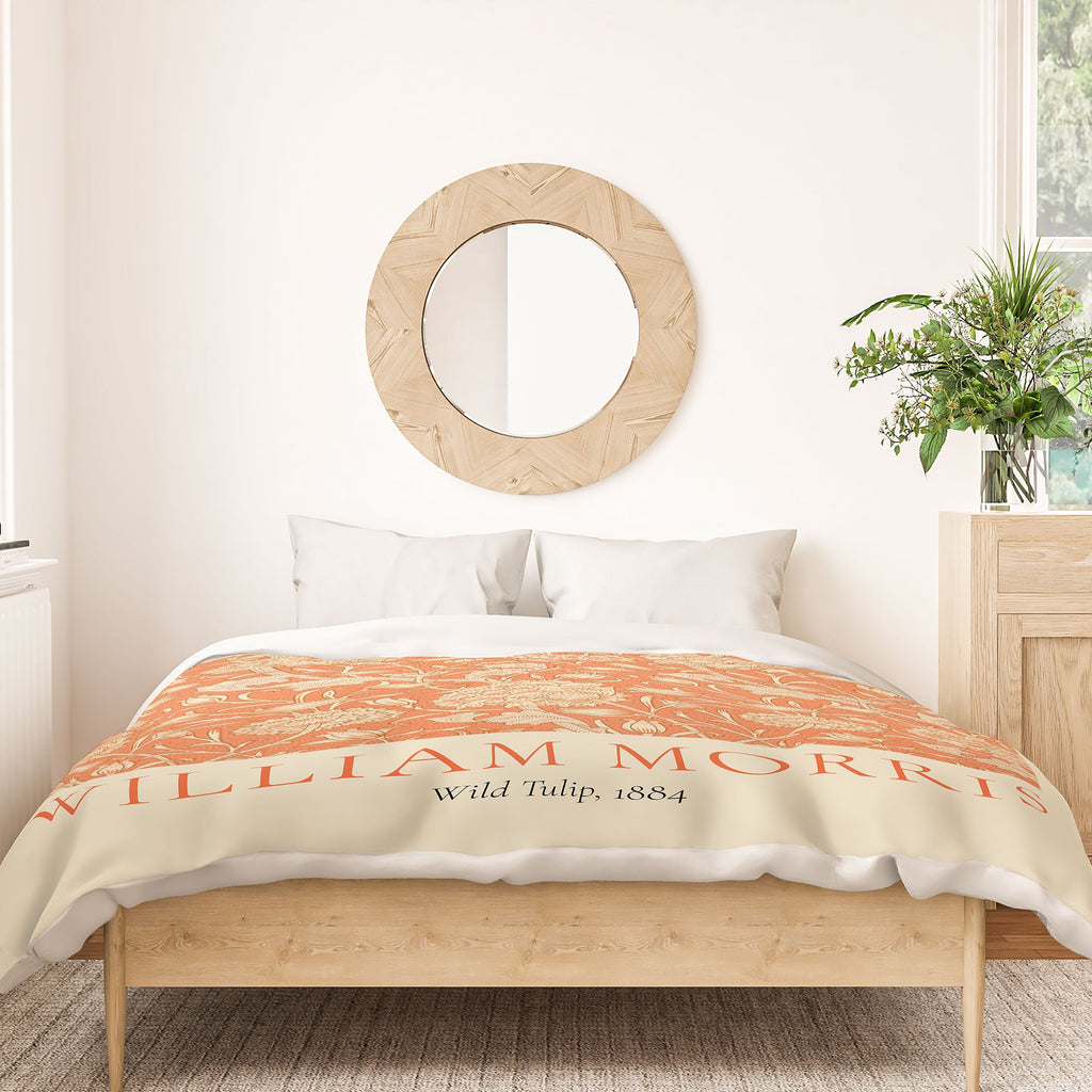 DENY Designs william morris tulip Duvet Cover