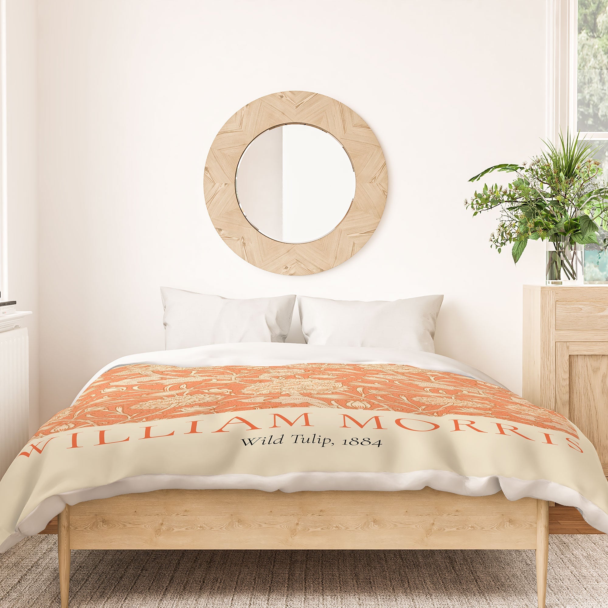 DENY Designs william morris tulip Duvet Cover