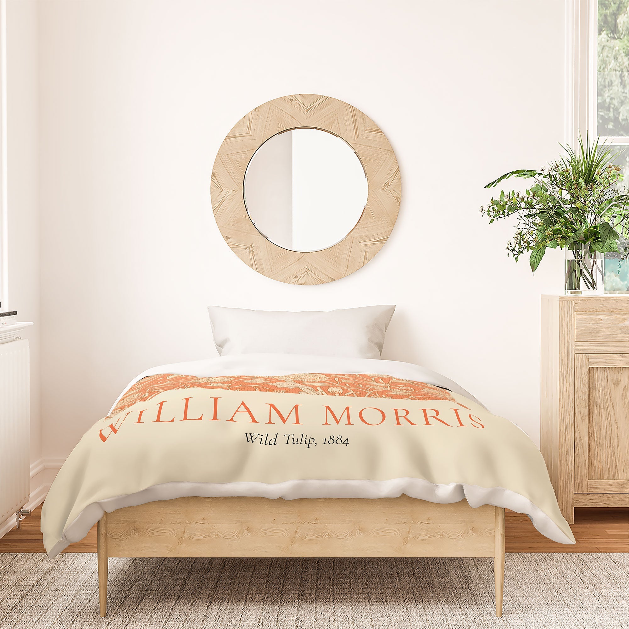 DENY Designs william morris tulip Duvet Cover