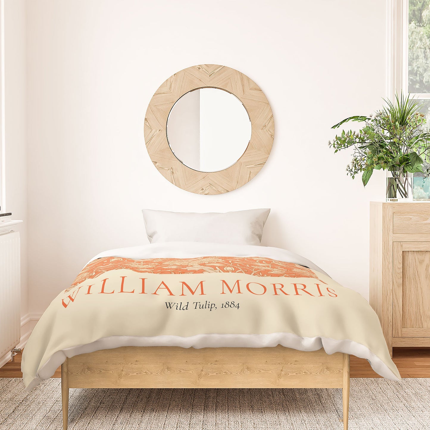 DENY Designs william morris tulip Duvet Cover