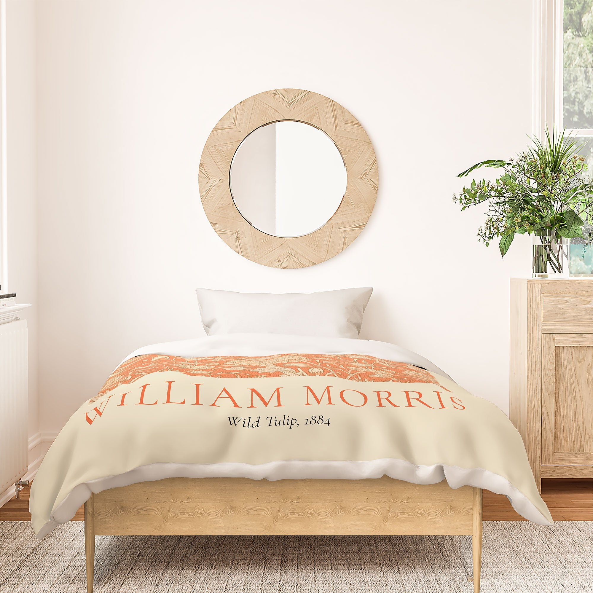 DENY Designs william morris tulip Duvet Cover