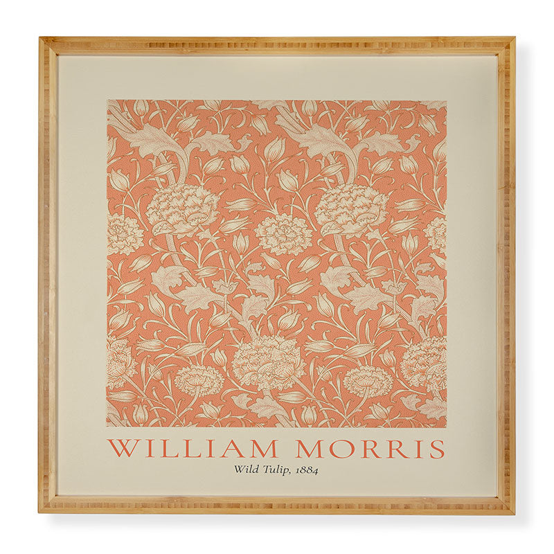 DENY Designs william morris tulip Framed Wall Art