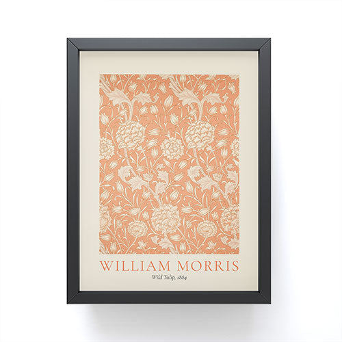 DENY Designs william morris tulip Framed Mini Art Print