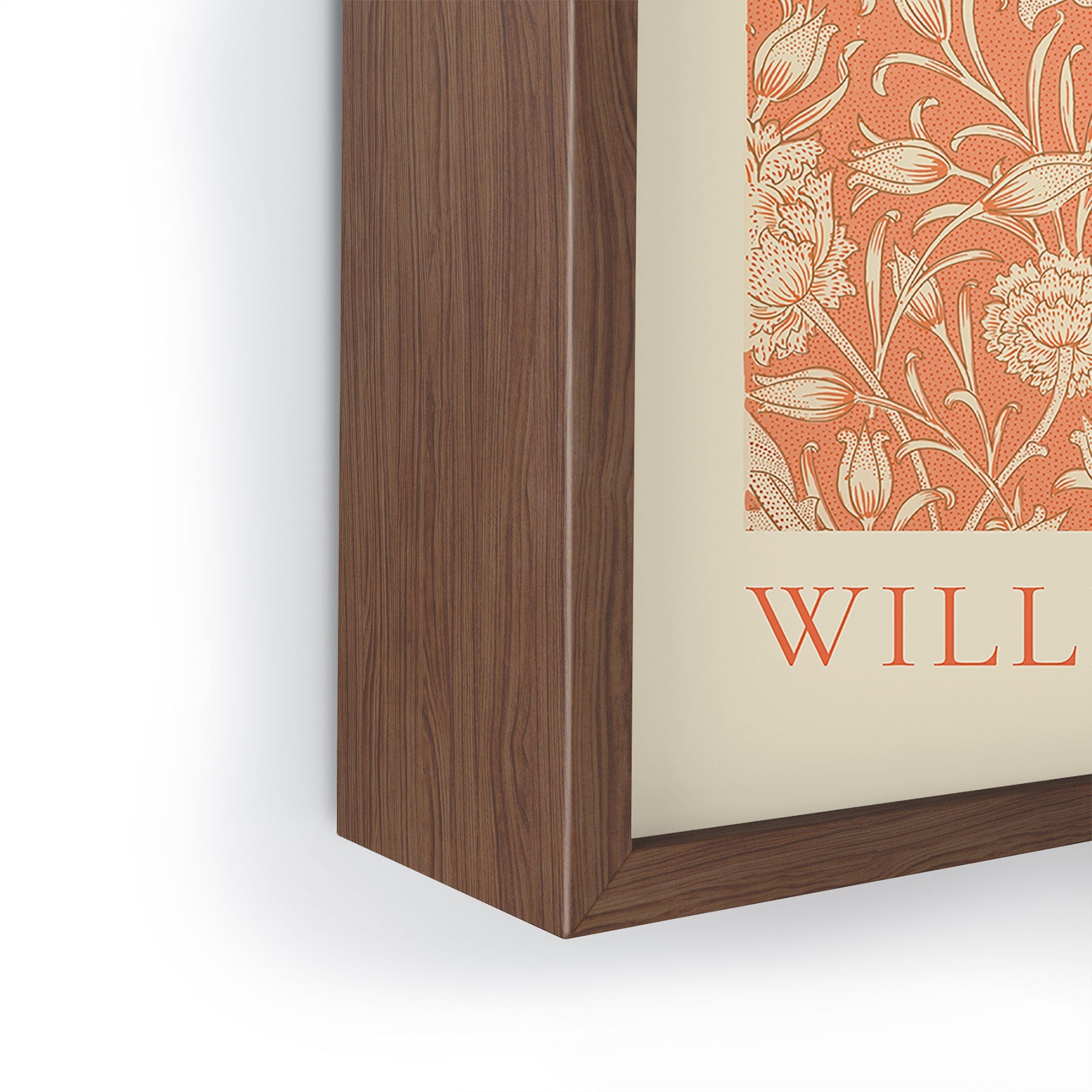 DENY Designs william morris tulip Framed Mini Art Print