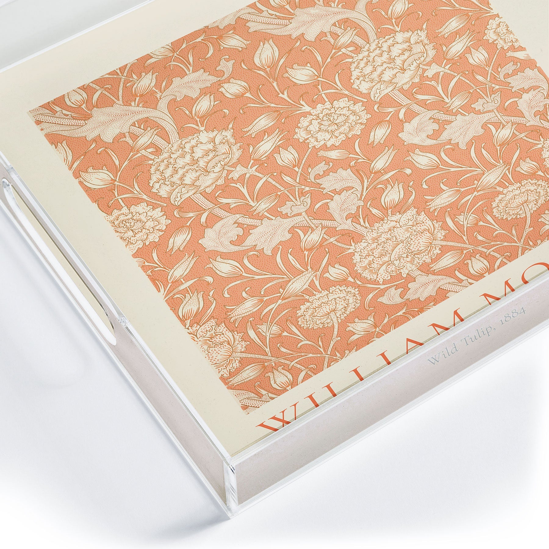 DENY Designs william morris tulip Acrylic Tray