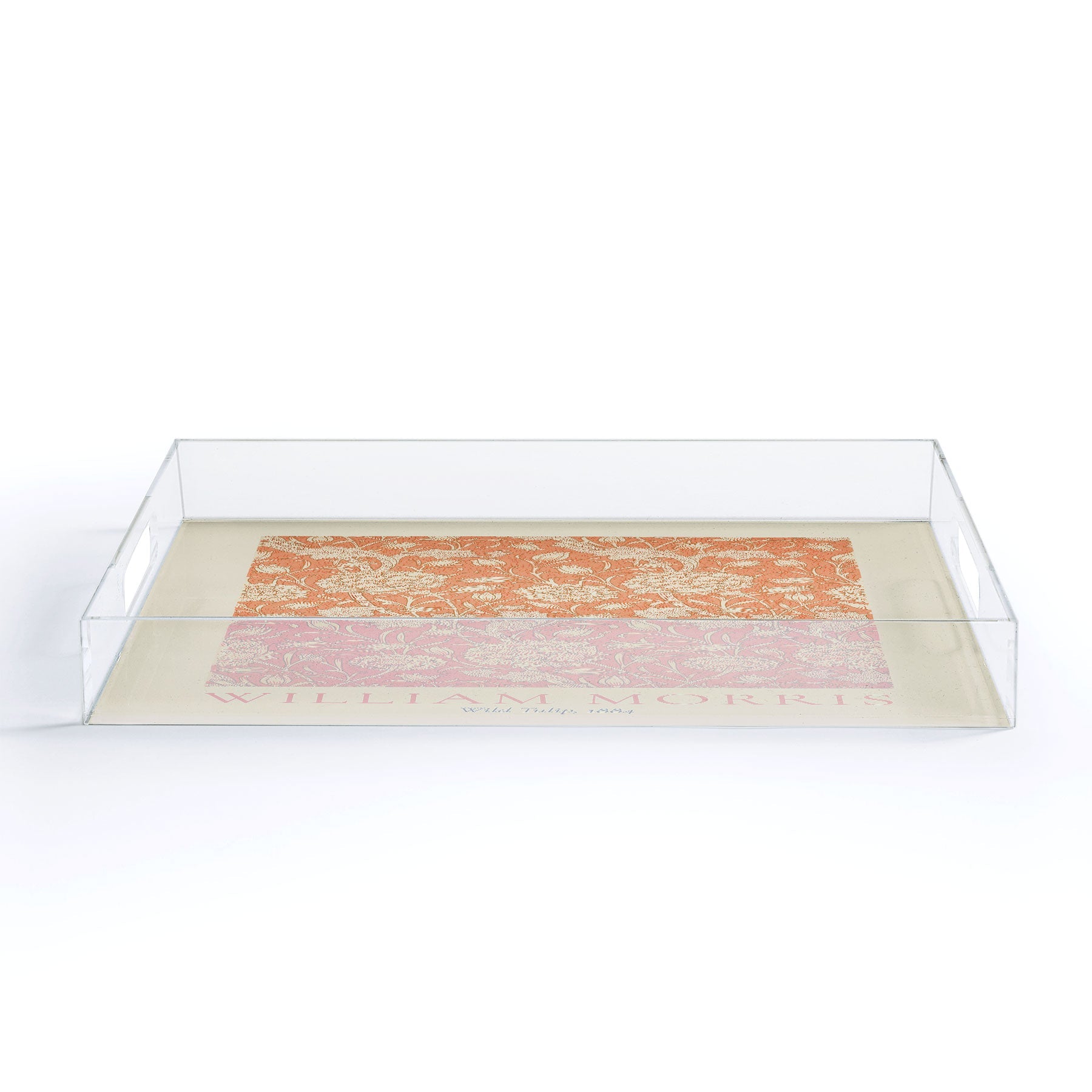 DENY Designs william morris tulip Acrylic Tray