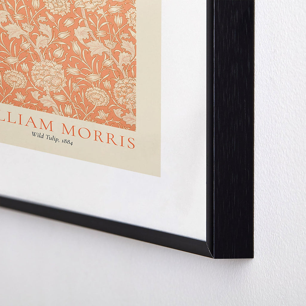 DENY Designs william morris tulip Metal Framed Art Print