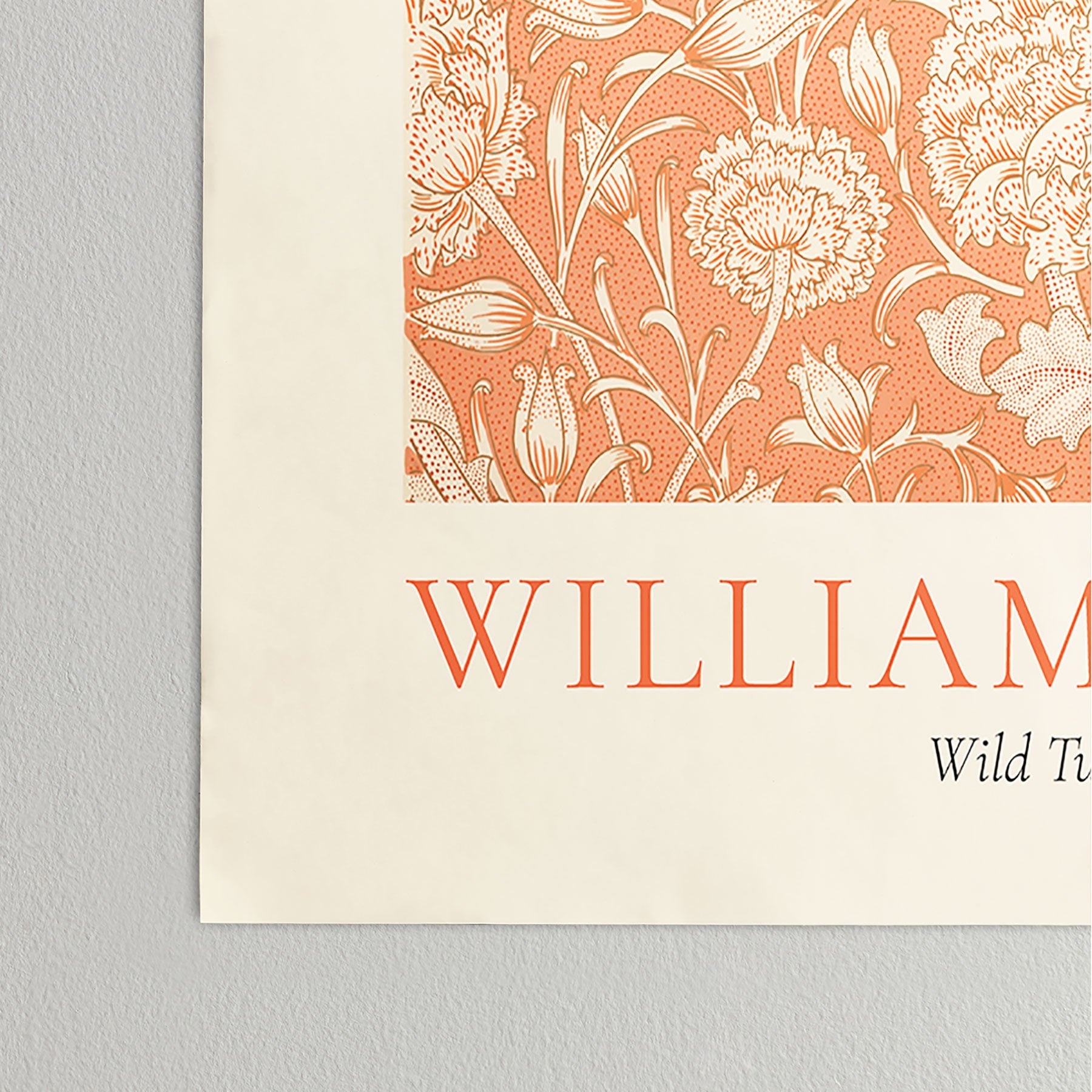 DENY Designs william morris tulip Poster
