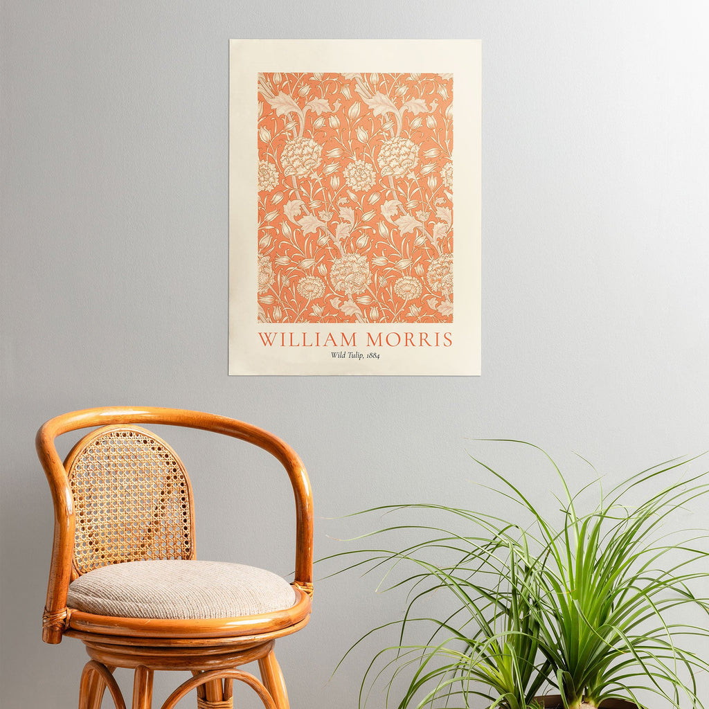 DENY Designs william morris tulip Poster
