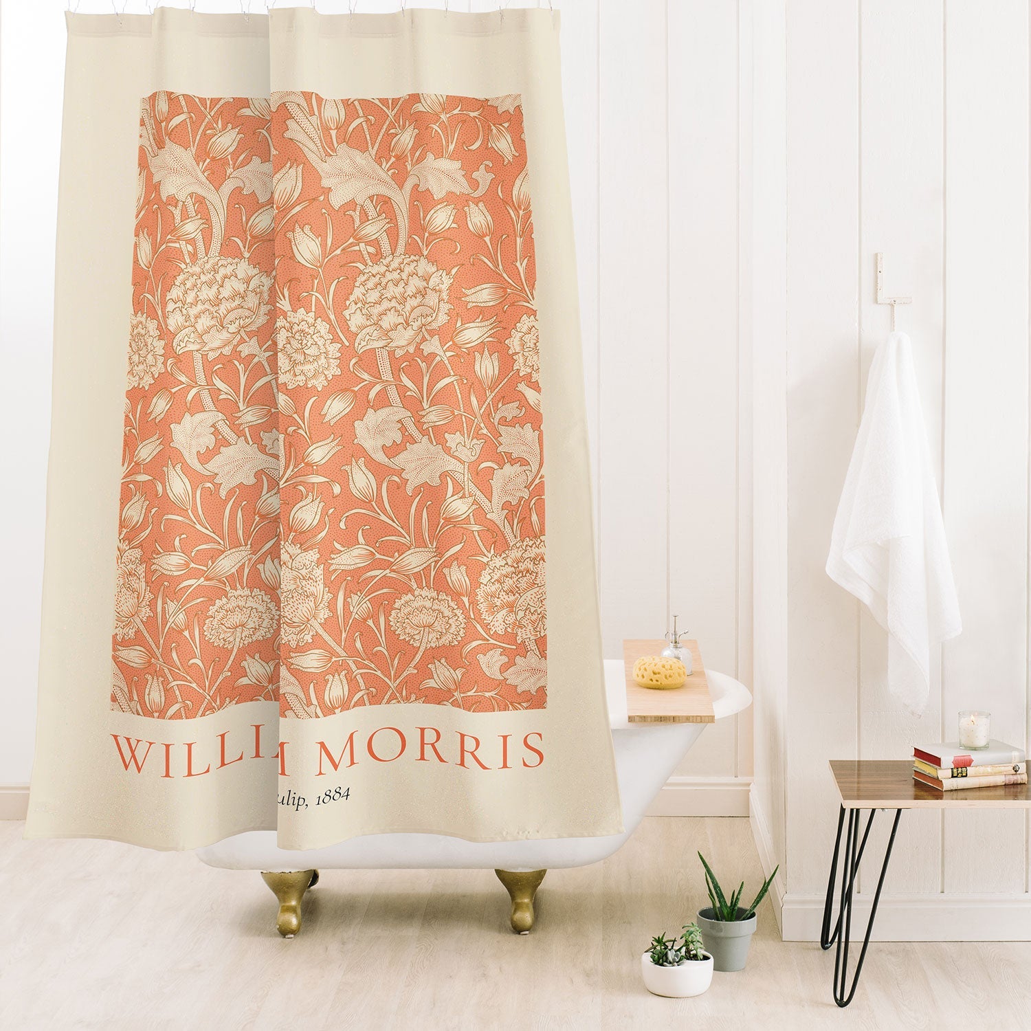 DENY Designs william morris tulip Shower Curtain