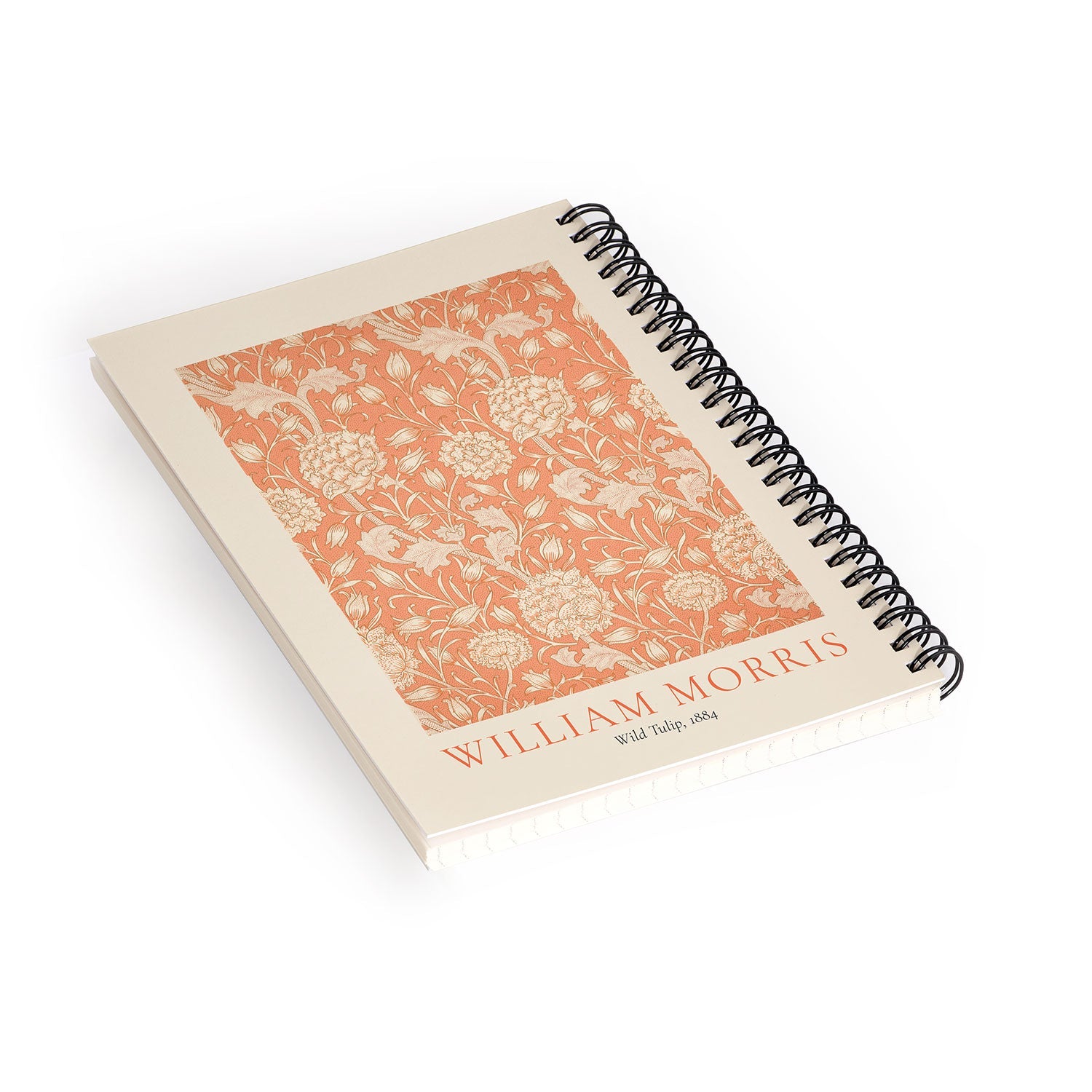 DENY Designs william morris tulip Spiral Notebook