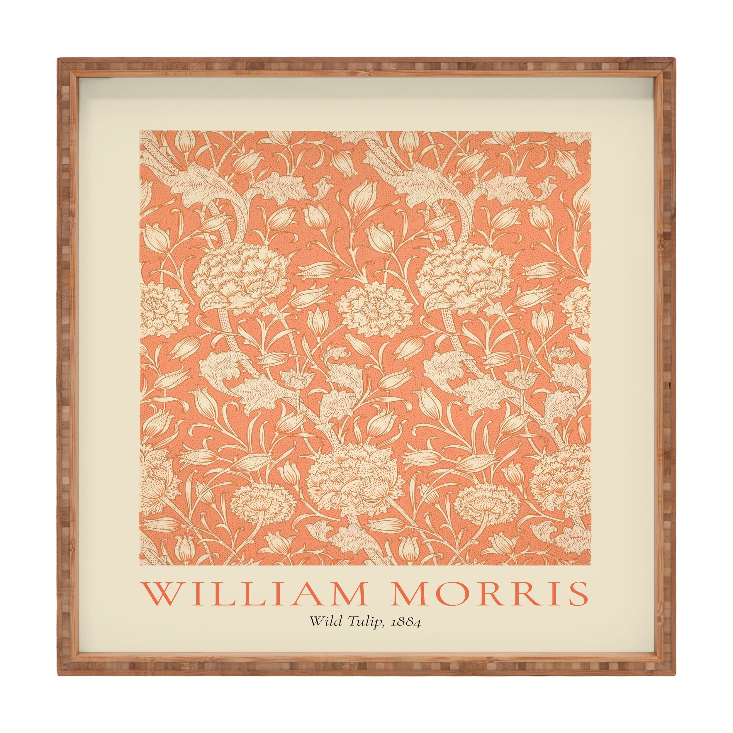 DENY Designs william morris tulip Square Tray
