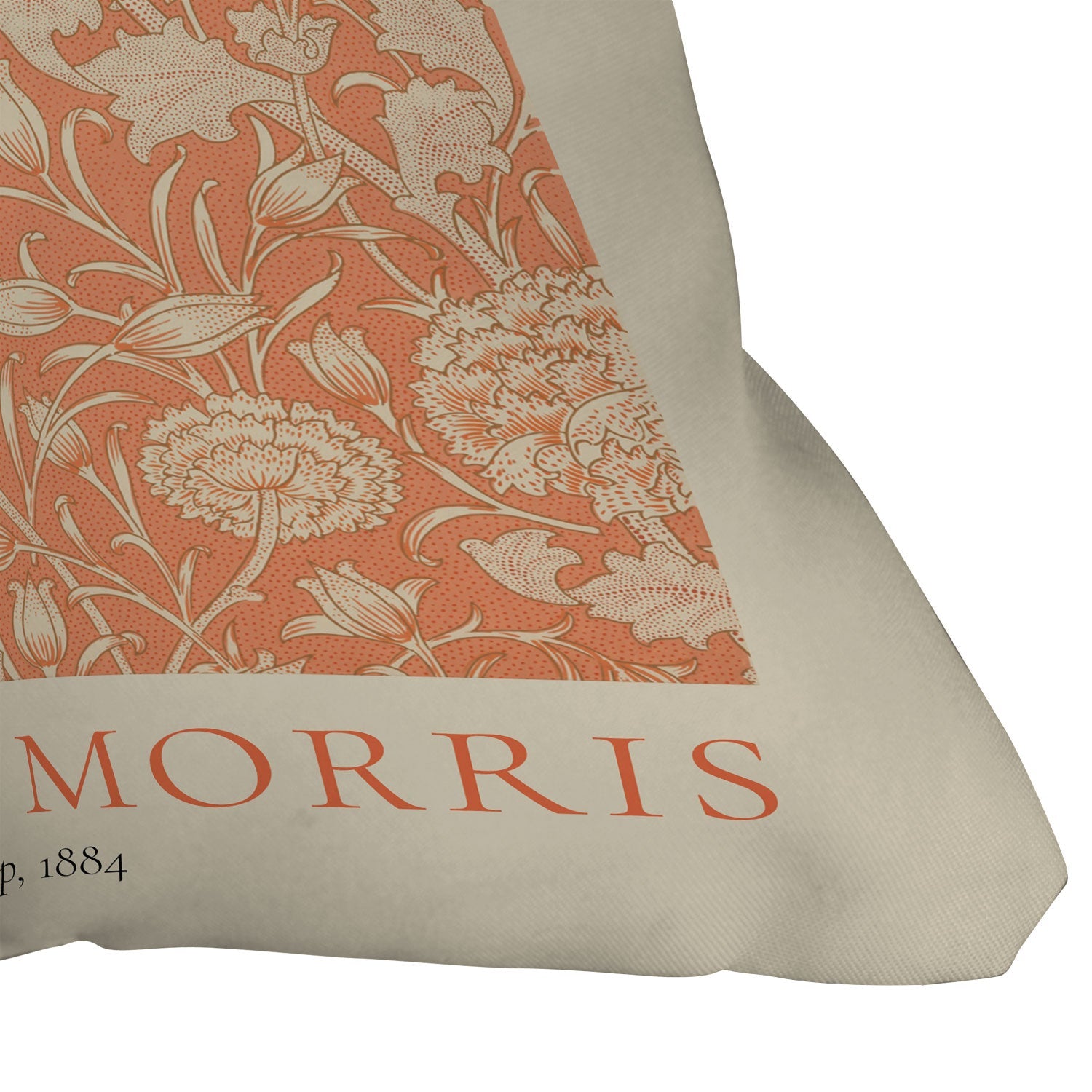 DENY Designs william morris tulip Outdoor Throw Pillow