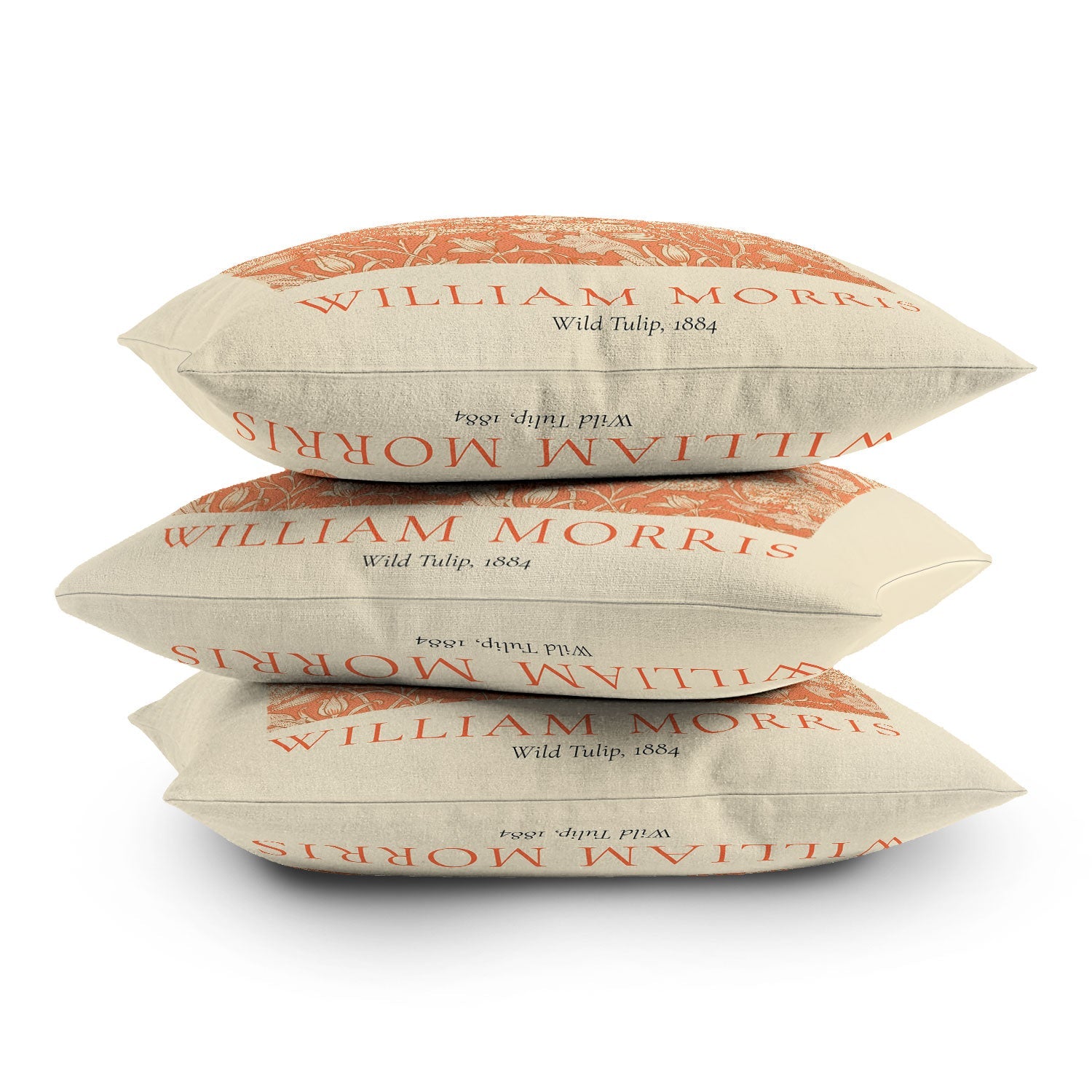 DENY Designs william morris tulip Outdoor Throw Pillow