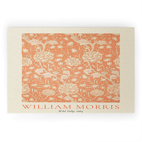 DENY Designs william morris tulip Welcome Mat