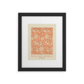 DENY Designs william morris tulip Framed Art Print