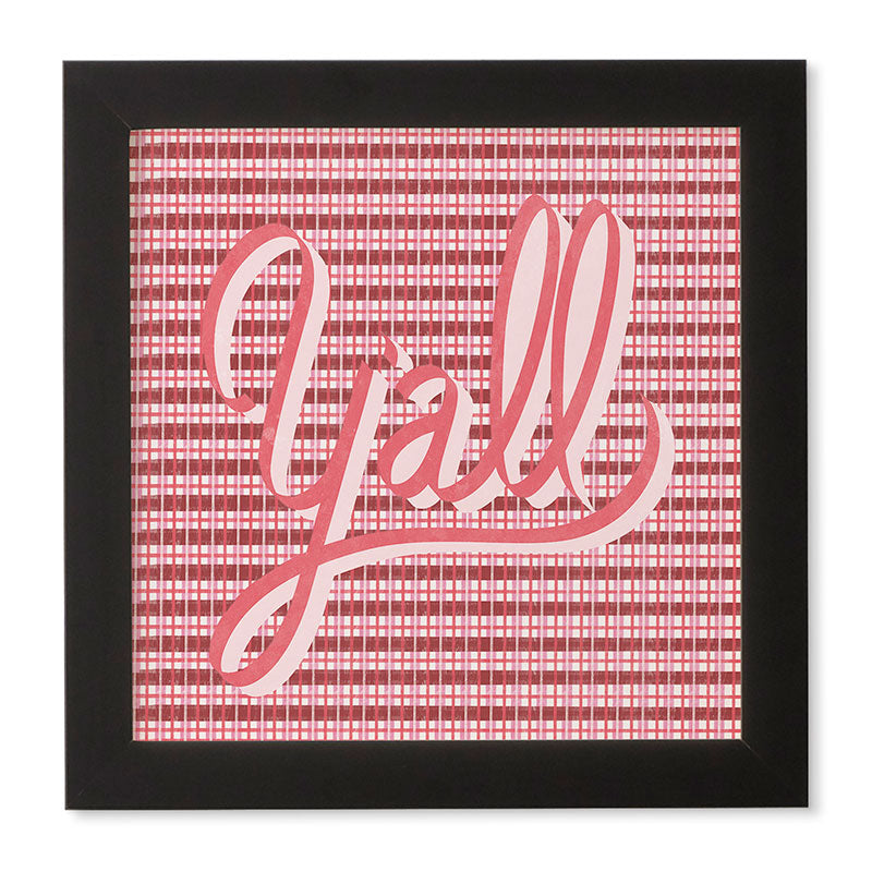 DENY Designs yall ii Framed Wall Art