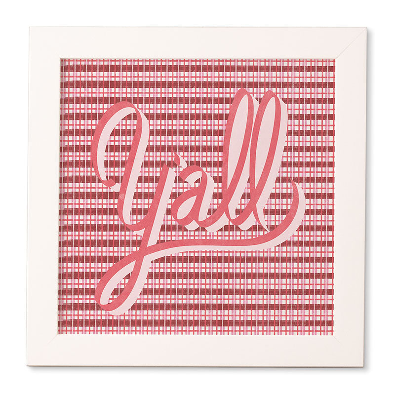 DENY Designs yall ii Framed Wall Art