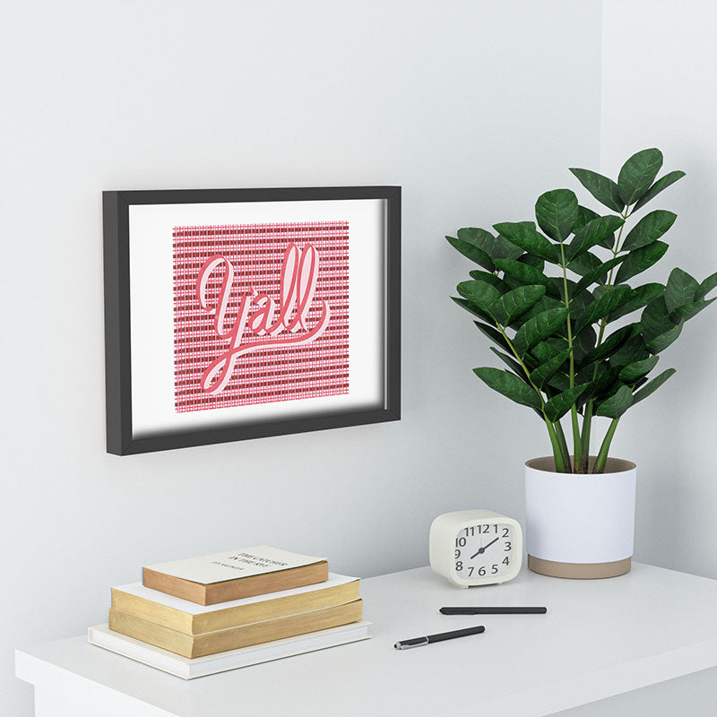 DENY Designs yall ii Recessed Framing Rectangle