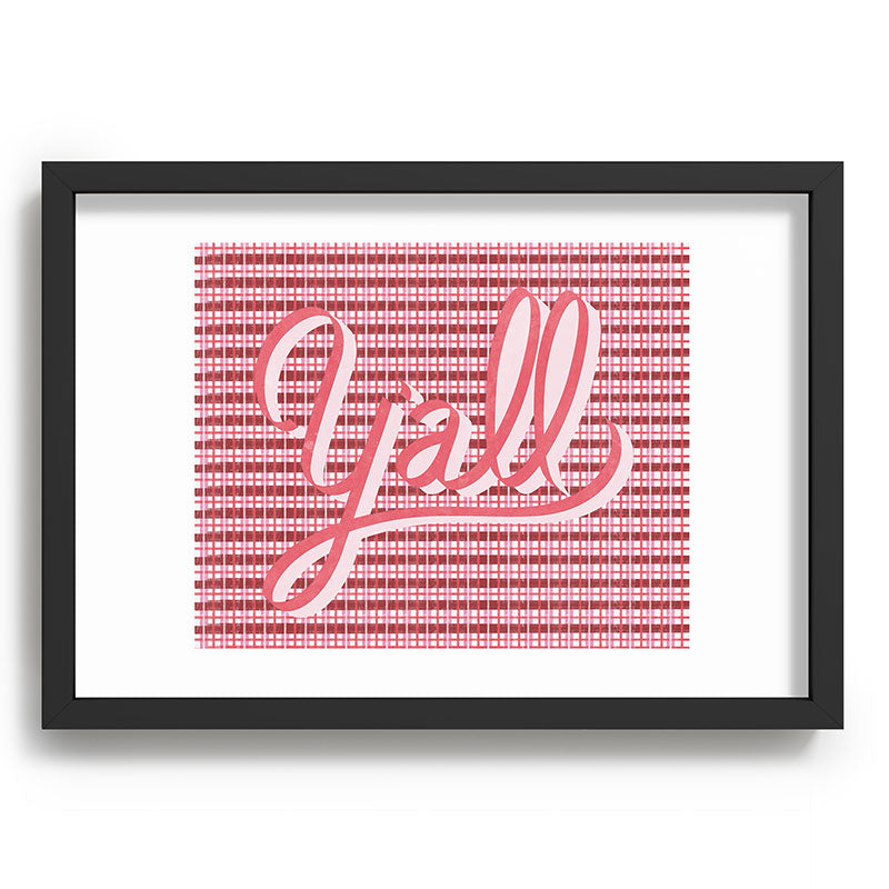 DENY Designs yall ii Recessed Framing Rectangle