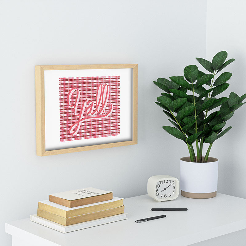 DENY Designs yall ii Recessed Framing Rectangle