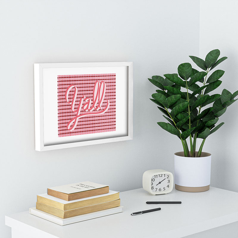 DENY Designs yall ii Recessed Framing Rectangle
