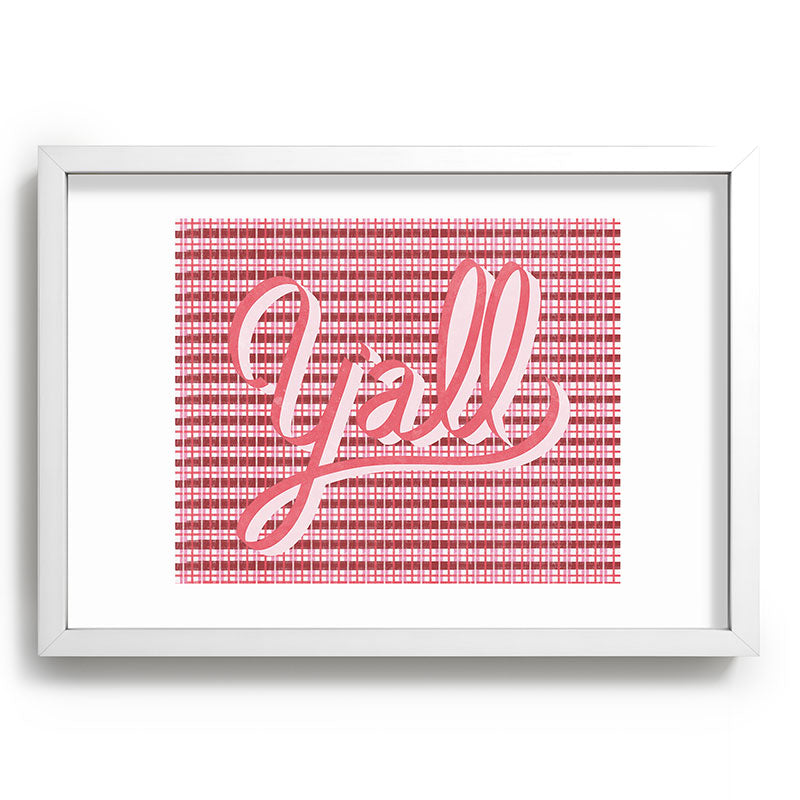 DENY Designs yall ii Recessed Framing Rectangle