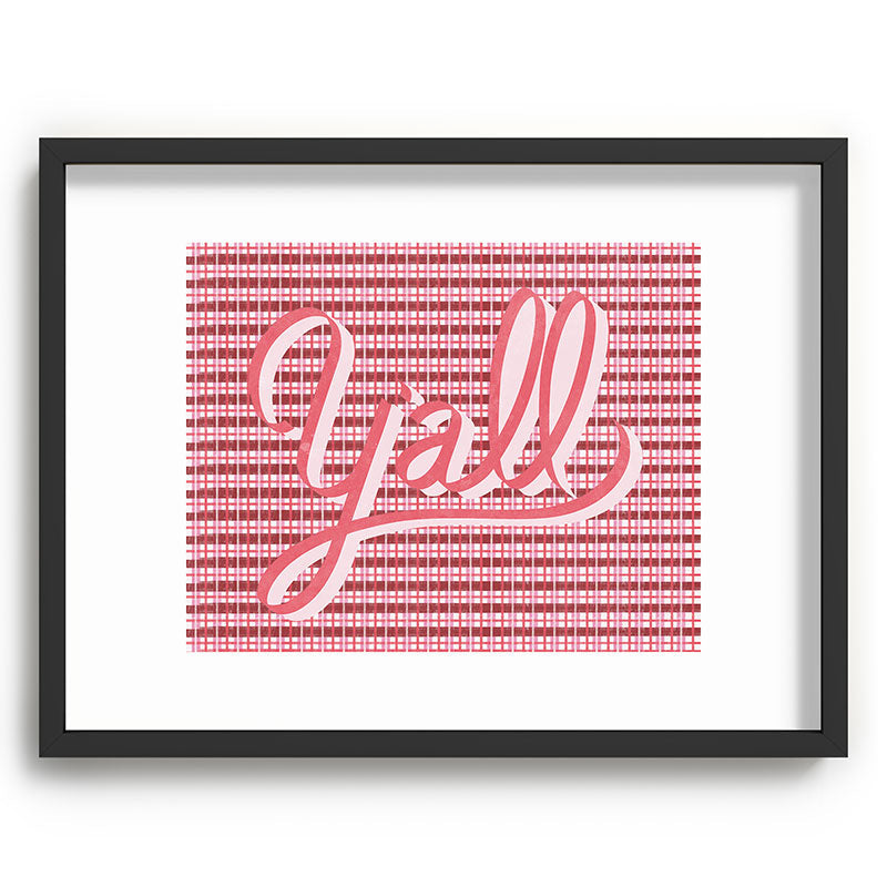 DENY Designs yall ii Recessed Framing Rectangle