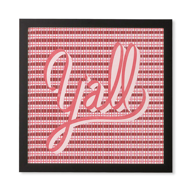 DENY Designs yall ii Framed Wall Art