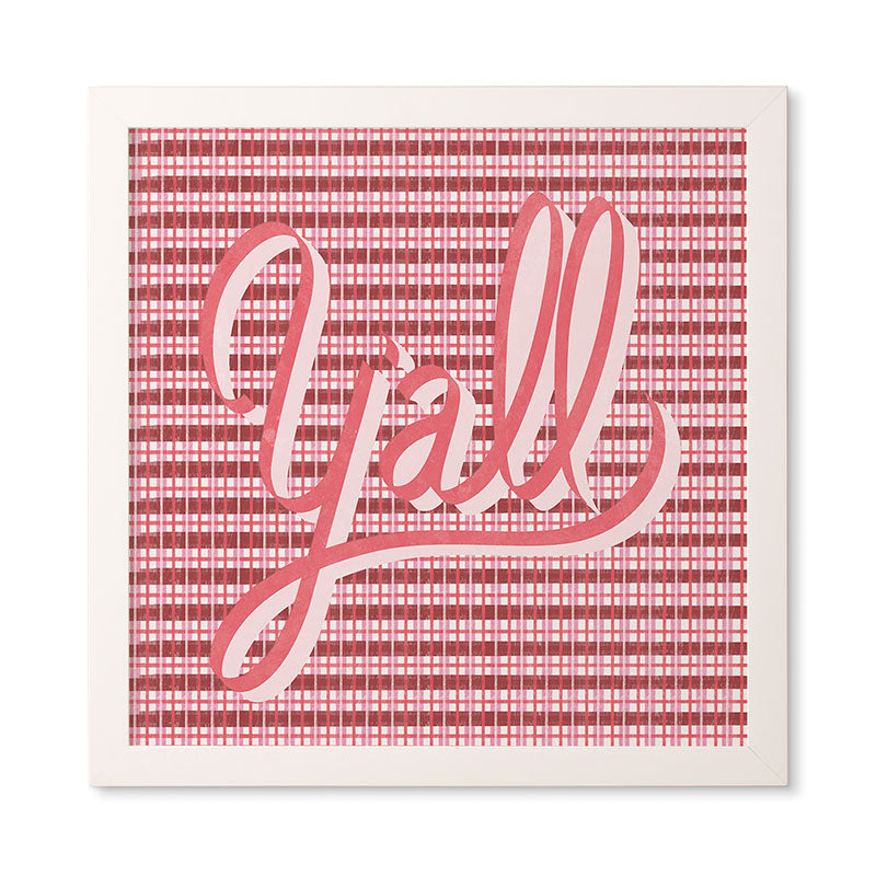 DENY Designs yall ii Framed Wall Art