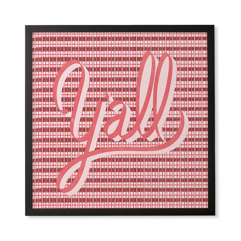 DENY Designs yall ii Framed Wall Art