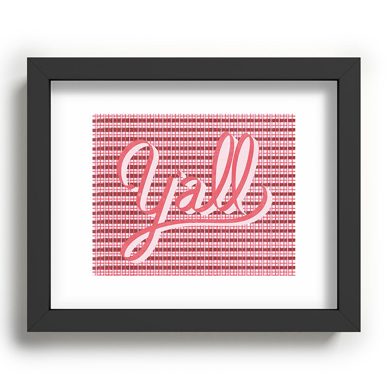 DENY Designs yall ii Recessed Framing Rectangle
