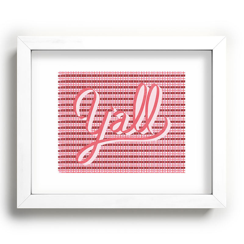 DENY Designs yall ii Recessed Framing Rectangle