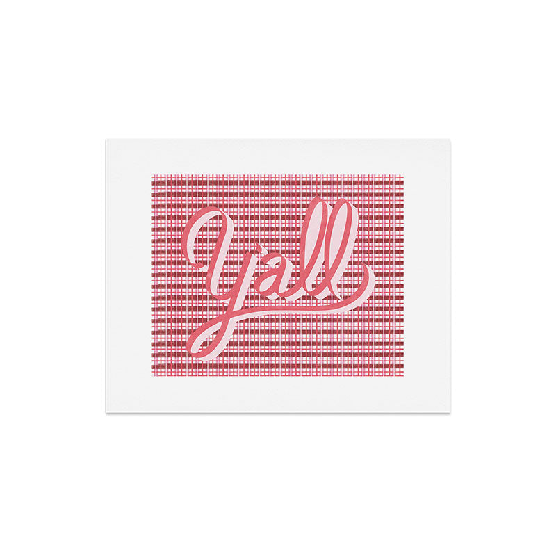 DENY Designs yall ii Art Print