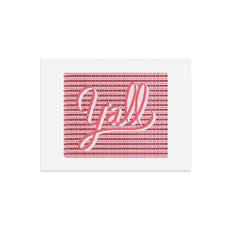 DENY Designs yall ii Art Print