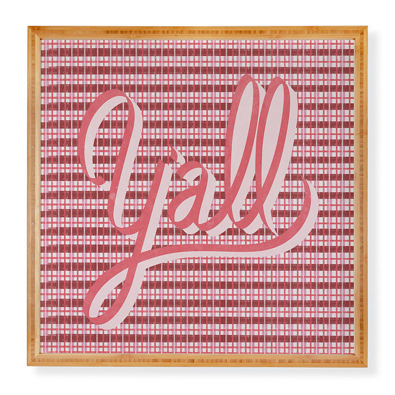 DENY Designs yall ii Framed Wall Art
