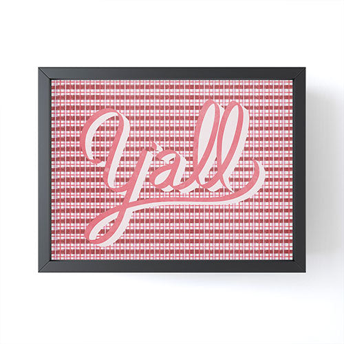 DENY Designs yall ii Framed Mini Art Print