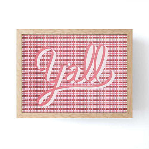 DENY Designs yall ii Framed Mini Art Print
