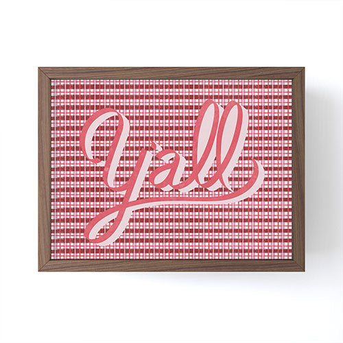 DENY Designs yall ii Framed Mini Art Print