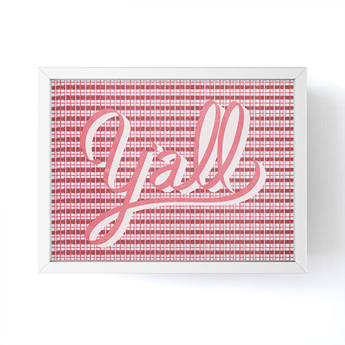 DENY Designs yall ii Framed Mini Art Print