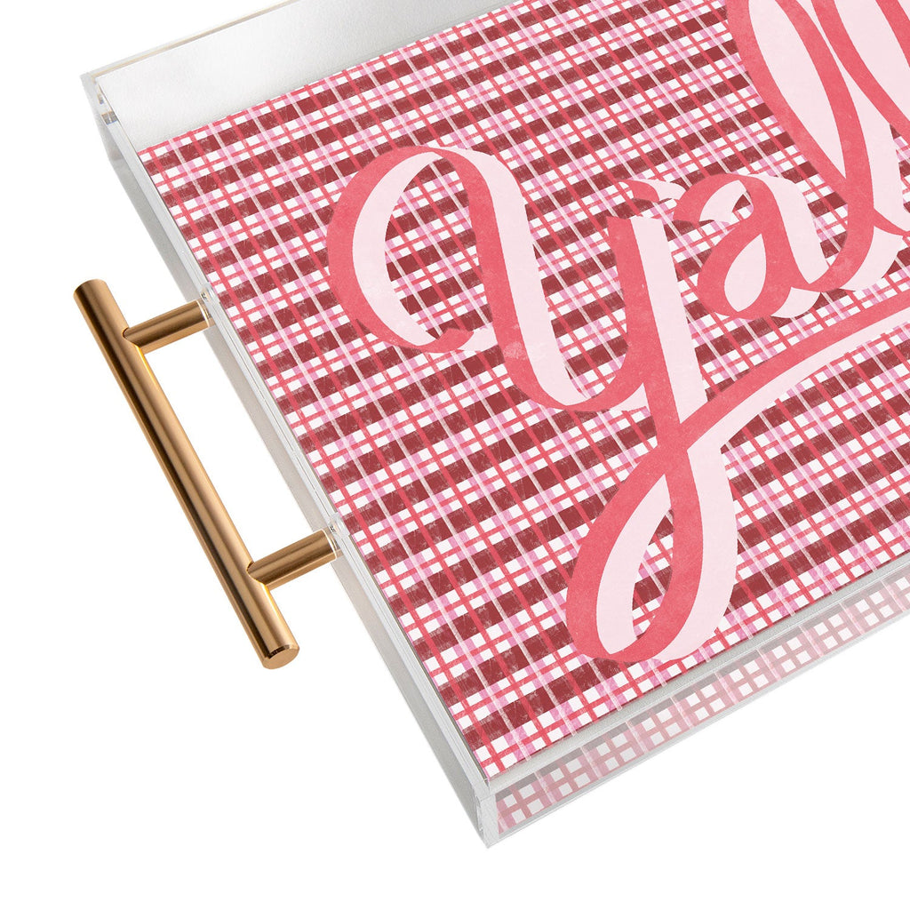DENY Designs yall ii Acrylic Tray