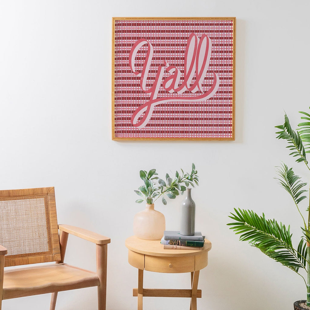 DENY Designs yall ii Framed Wall Art