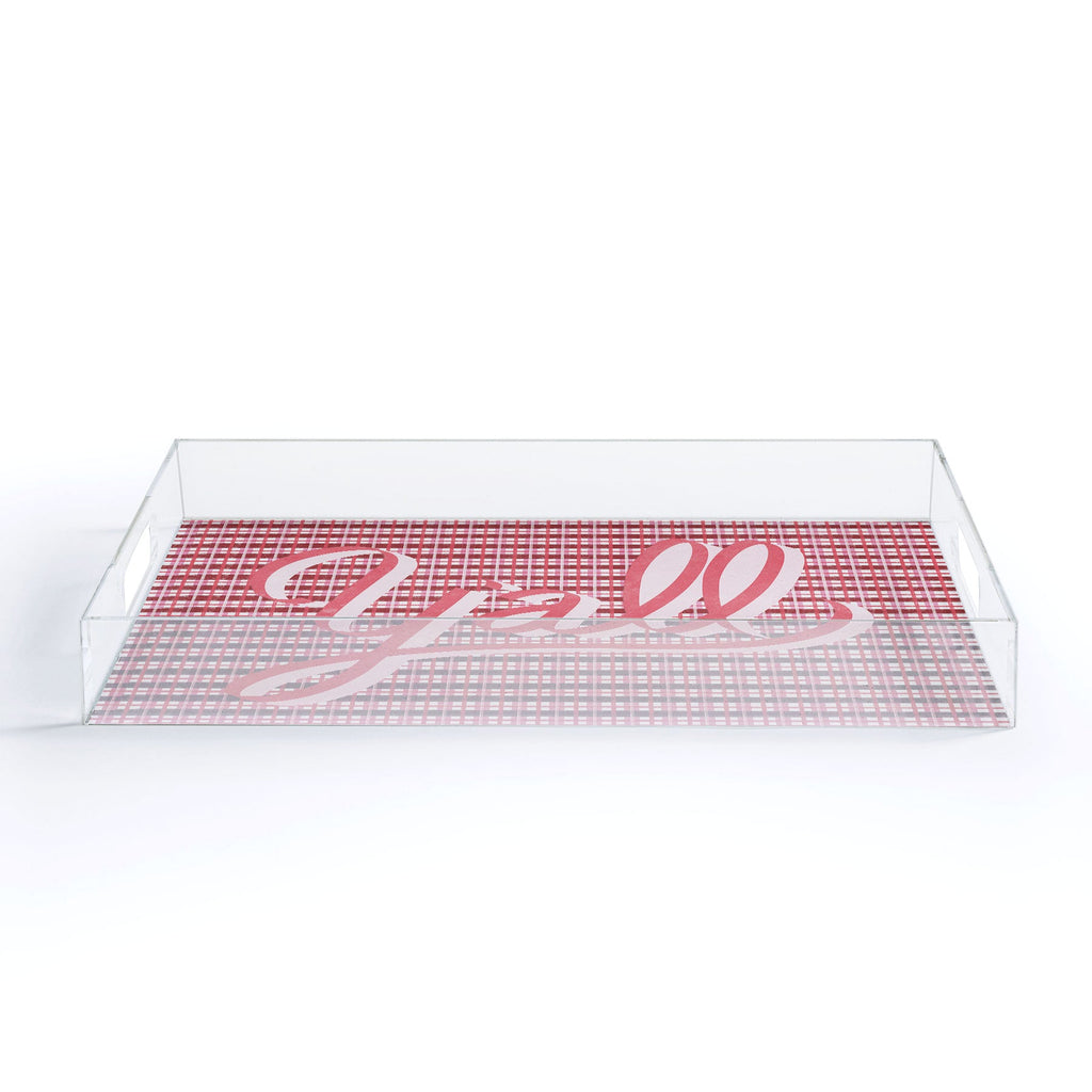 DENY Designs yall ii Acrylic Tray