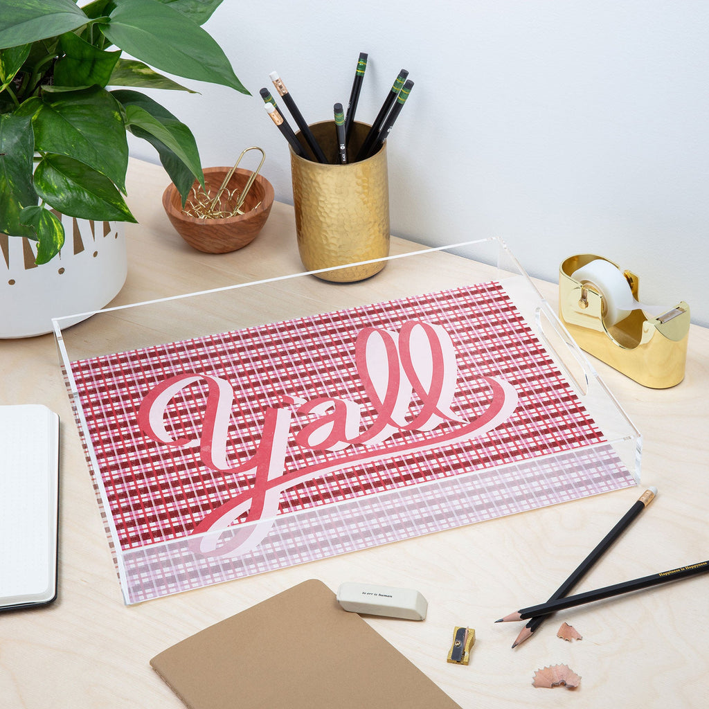 DENY Designs yall ii Acrylic Tray