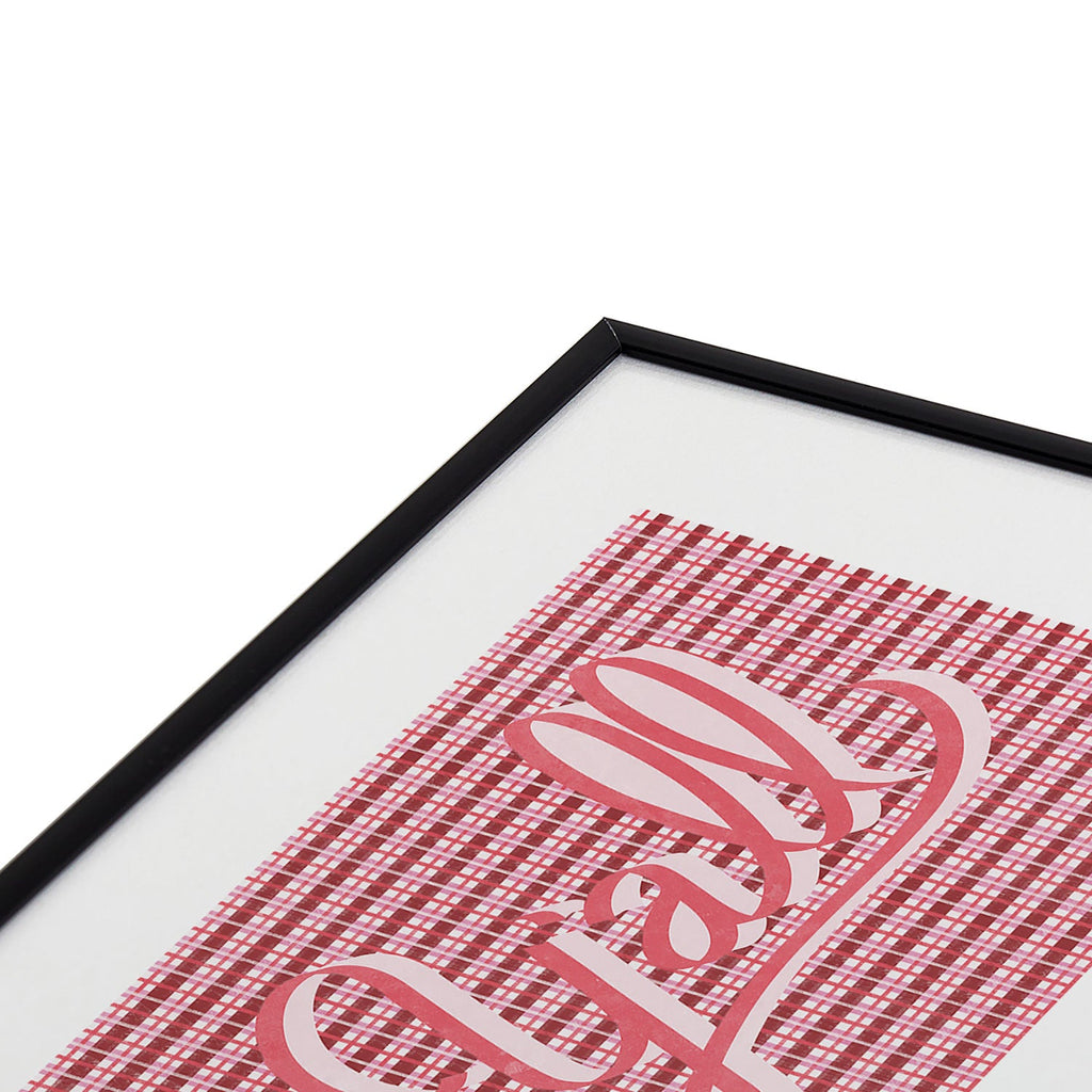 DENY Designs yall ii Metal Framed Art Print