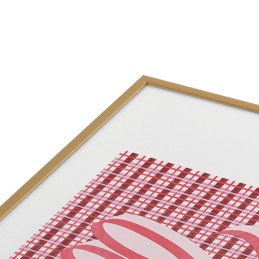 DENY Designs yall ii Metal Framed Art Print