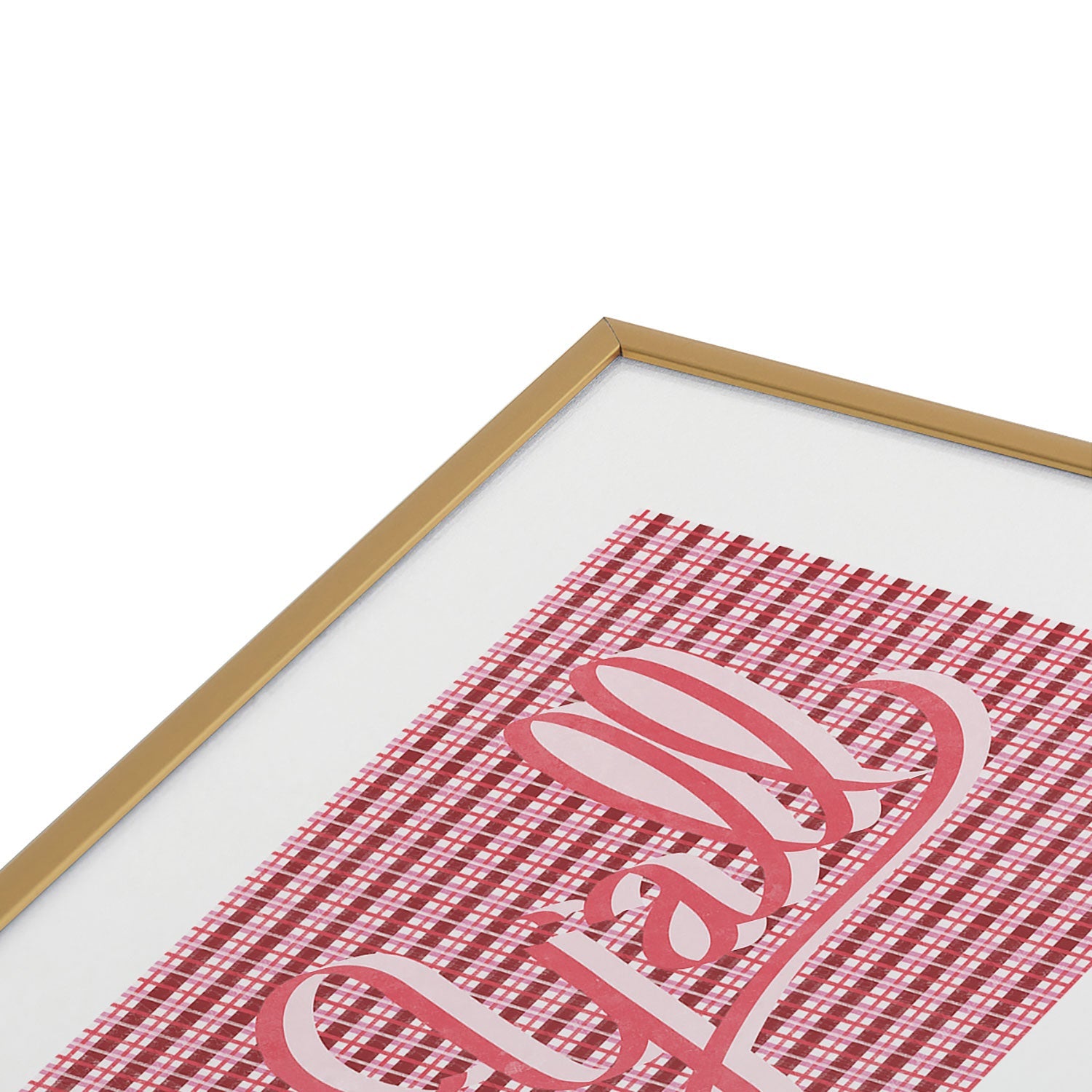 DENY Designs yall ii Metal Framed Art Print