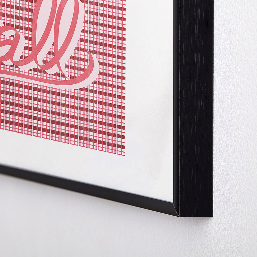 DENY Designs yall ii Metal Framed Art Print